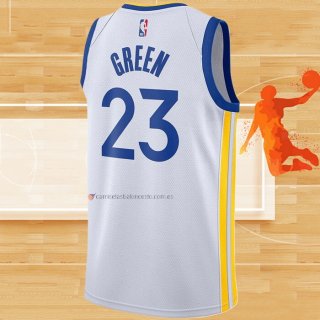 Camiseta Golden State Warriors Draymond Green NO 23 Association 2019-20 Blanco