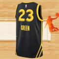 Camiseta Golden State Warriors Draymond Green NO 23 Ciudad 2023-24 Negro