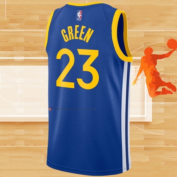 Camiseta Golden State Warriors Draymond Green NO 23 Icon Azul