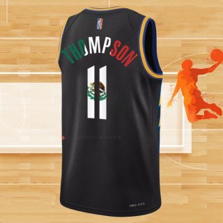 Camiseta Golden State Warriors Klay Thompson NO 11 2022 Slam Dunk Special Mexico Edition Negro