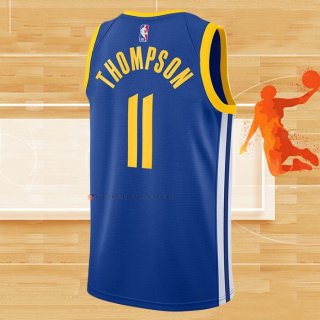 Camiseta Golden State Warriors Klay Thompson NO 11 Icon 2022-23 Azul