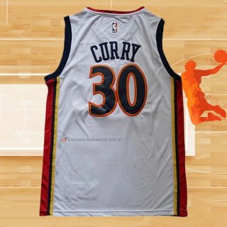 Camiseta Golden State Warriors Stephen Curry NO 30 Hardwood Classics 2020-21 Blanco