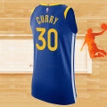 Camiseta Golden State Warriors Stephen Curry NO 30 Icon Autentico Azul