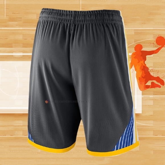 Pantalone Golden State Warriors 2017-18 Negro