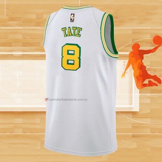 Camiseta Houston Rockets Jae'Sean Tate NO 8 Classic 2022-23 Blanco