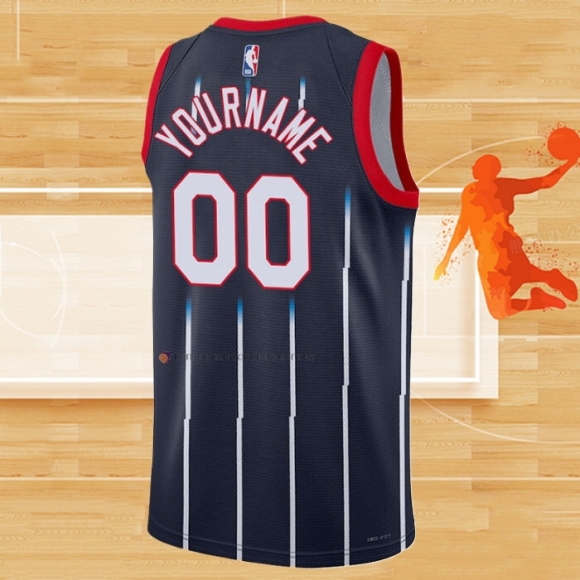 Camiseta Houston Rockets Personalizada Ciudad 2022-23 Negro