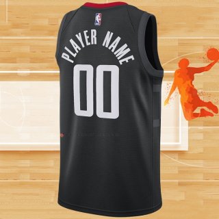 Camiseta Houston Rockets Personalizada Statement Negro