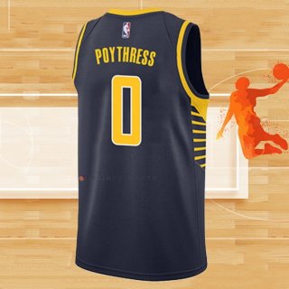 Camiseta Indiana Pacers Alex Poythress NO 0 Icon 2018 Azul