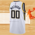 Camiseta Indiana Pacers Bennedict Mathurin NO 00 Association 2022-23 Blanco