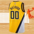 Camiseta Indiana Pacers Bennedict Mathurin NO 00 Statement 2022-23 Amarillo