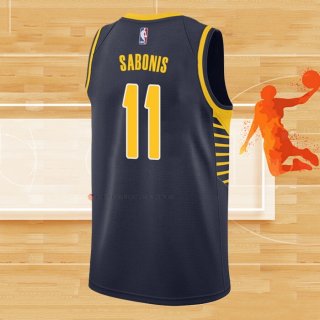 Camiseta Indiana Pacers Domantas Sabonis NO 11 Icon Azul