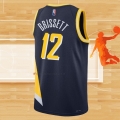 Camiseta Indiana Pacers Oshae Brissett NO 12 Ciudad 2021-22 Azul