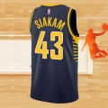 Camiseta Indiana Pacers Pascal Siakam NO 43 Icon Azul