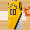 Camiseta Indiana Pacers Personalizada Statement 2019-20 Amarillo