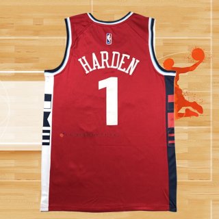 Camiseta Los Angeles Clippers James Harden NO 2 Statement 2024-25 Rojo