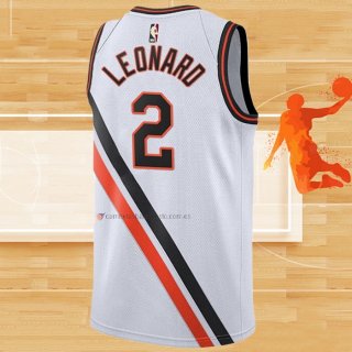 Camiseta Los Angeles Clippers Kawhi Leonard NO 2 Classic 2019-20 Blanco