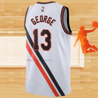 Camiseta Los Angeles Clippers Paul George NO 13 Classic 2019-20 Blanco