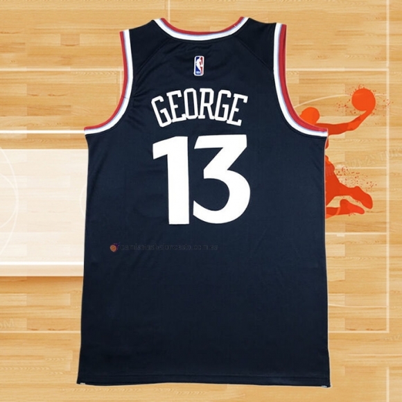 Camiseta Los Angeles Clippers Paul George NO 13 Icon 2024-25 Azul