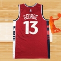 Camiseta Los Angeles Clippers Paul George NO 13 Statement 2024-25 Rojo