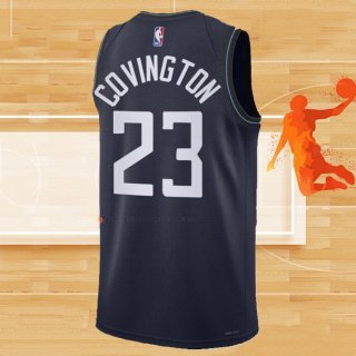 Camiseta Los Angeles Clippers Robert Covington NO 23 Ciudad 2023-24 Azul