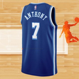 Camiseta Los Angeles Lakers Carmelo Anthony NO 7 Classic 2021 Azul