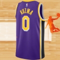 Camiseta Los Angeles Lakers Kyle Kuzma NO 0 Statement 2020-21 Violeta