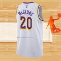 Camiseta Los Angeles Lakers Mac McClung NO 20 Association 2021-22 Blanco