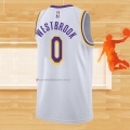 Camiseta Los Angeles Lakers Russell Westbrook NO 0 Association 2021 Blanco