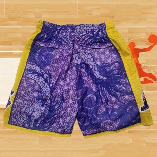 Pantalone Los Angeles Lakers Asian Heritage Just Don Violeta