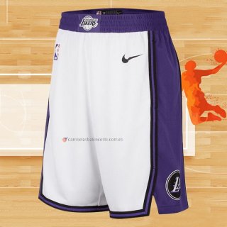 Pantalone Los Angeles Lakers Ciudad 2022-23 Blanco