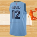 Camiseta Memphis Grizzlies Ja Morant NO 12 Statement 2019-20 Azul