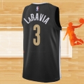 Camiseta Memphis Grizzlies Jake Laravia NO 3 Ciudad 2023-24 Negro