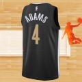 Camiseta Memphis Grizzlies Steven Adams NO 4 Ciudad 2023-24 Negro