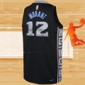 Camiseta Nino Memphis Grizzlies Ja Morant NO 12 Ciudad 2022-23 Negro