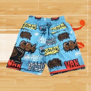 Pantalone Memphis Grizzlies Slap Sticker Just Don Azul