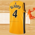 Camiseta Miami Heat KZ Okpala NO 4 Earned 2020-21 Oro