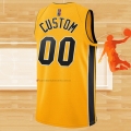 Camiseta Miami Heat Personalizada Earned 2020-21 Oro