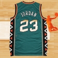 Camiseta All Star 1996 Michael Jordan NO 23 Verde