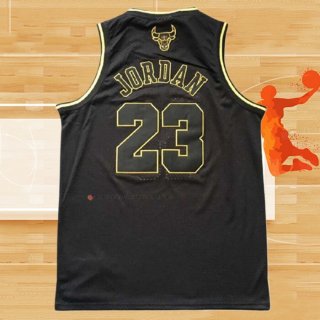 Camiseta Chicago Bulls Michael Jordan NO 23 Retro 1997-98 Negro