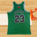 Camiseta Chicago Bulls Michael Jordan NO 23 Retro Verde