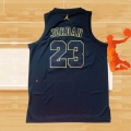 Camiseta Michael Jordan NO 23 Oro Negro