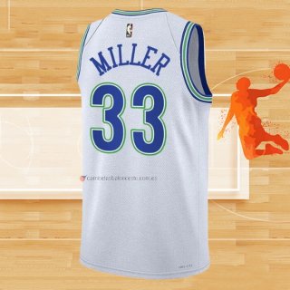 Camiseta Minnesota Timberwolves Leonard Miller NO 33 Classic 2023-24 Blanco