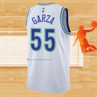 Camiseta Minnesota Timberwolves Luka Garza NO 55 Classic 2023-24 Blanco