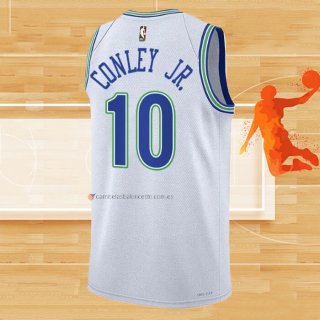 Camiseta Minnesota Timberwolves Mike Conley JR. NO 10 Classic 2023-24 Blanco