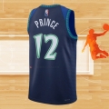 Camiseta Minnesota Timberwolves Taurean Prince NO 12 Ciudad 2021-22 Azul