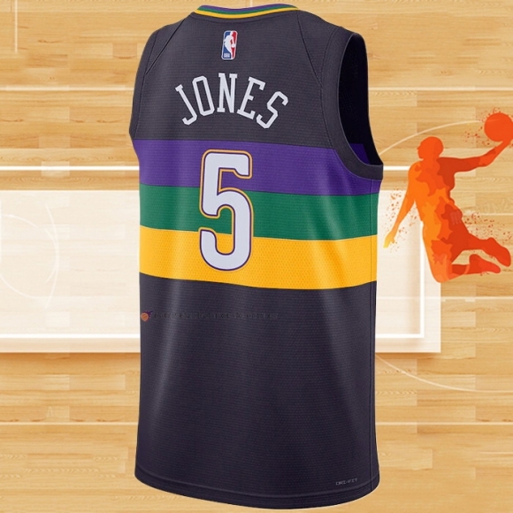 Camiseta New Orleans Pelicans Herbert Jones NO 5 Ciudad 2022-23 Violeta