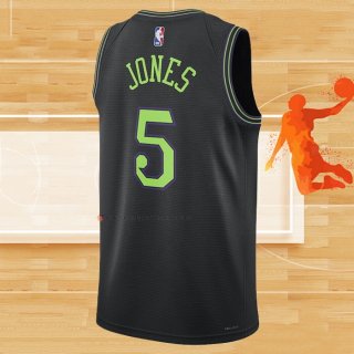 Camiseta New Orleans Pelicans Herbert Jones NO 5 Ciudad 2023-24 Negro