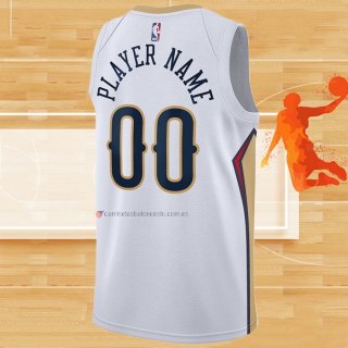 Camiseta New Orleans Pelicans Personalizada Association Blanco