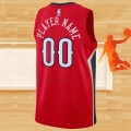 Camiseta New Orleans Pelicans Personalizada Statement Rojo