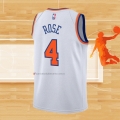 Camiseta Nino New York Knicks Derrick Rose NO 4 Association Blanco